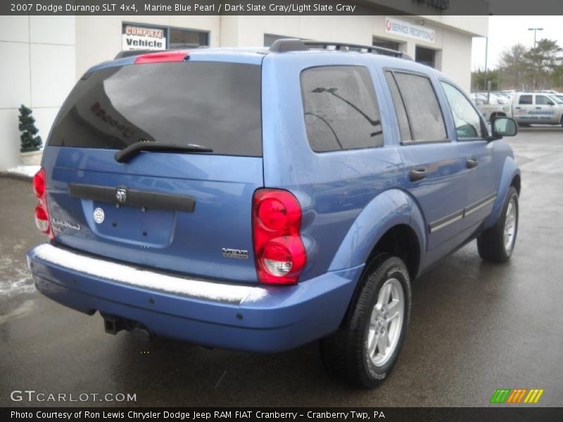 Marine Blue Pearl / Dark Slate Gray/Light Slate Gray 2007 Dodge Durango SLT 4x4