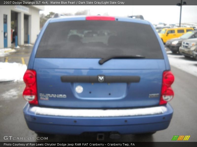 Marine Blue Pearl / Dark Slate Gray/Light Slate Gray 2007 Dodge Durango SLT 4x4