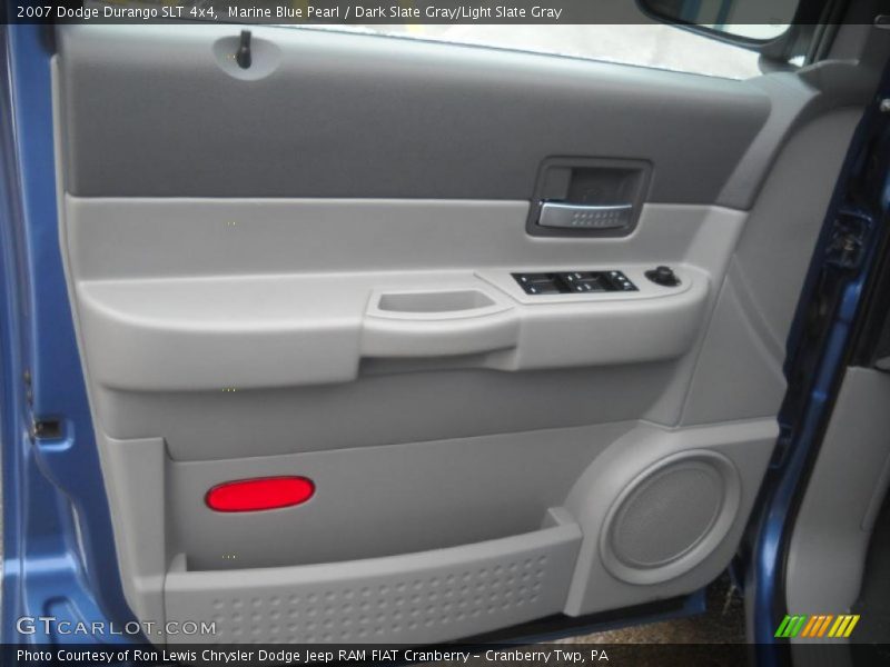 Marine Blue Pearl / Dark Slate Gray/Light Slate Gray 2007 Dodge Durango SLT 4x4