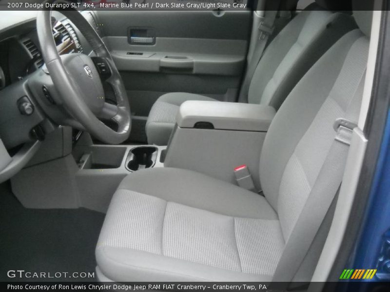 Marine Blue Pearl / Dark Slate Gray/Light Slate Gray 2007 Dodge Durango SLT 4x4