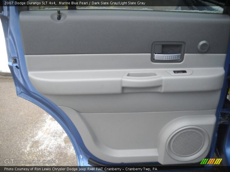 Marine Blue Pearl / Dark Slate Gray/Light Slate Gray 2007 Dodge Durango SLT 4x4