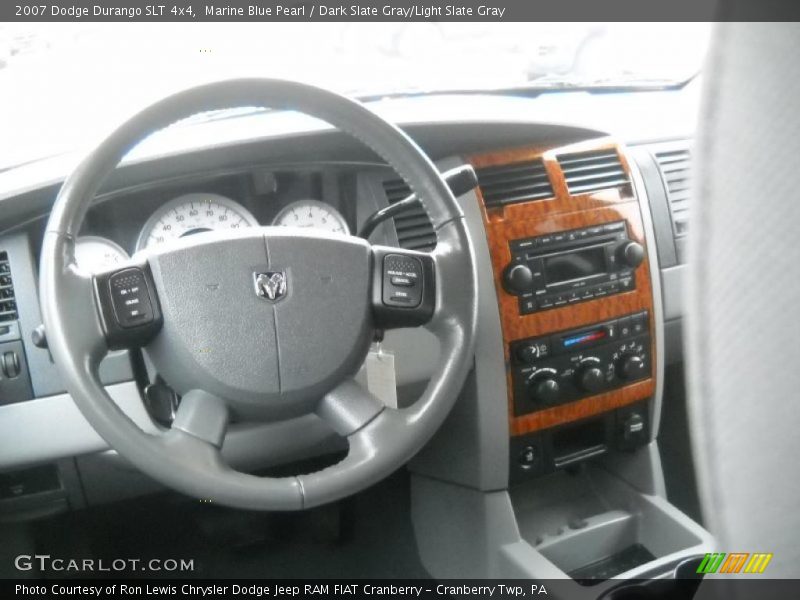 Marine Blue Pearl / Dark Slate Gray/Light Slate Gray 2007 Dodge Durango SLT 4x4