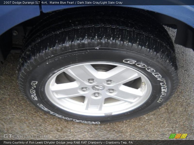 Marine Blue Pearl / Dark Slate Gray/Light Slate Gray 2007 Dodge Durango SLT 4x4