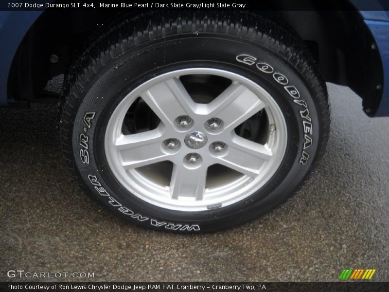 Marine Blue Pearl / Dark Slate Gray/Light Slate Gray 2007 Dodge Durango SLT 4x4