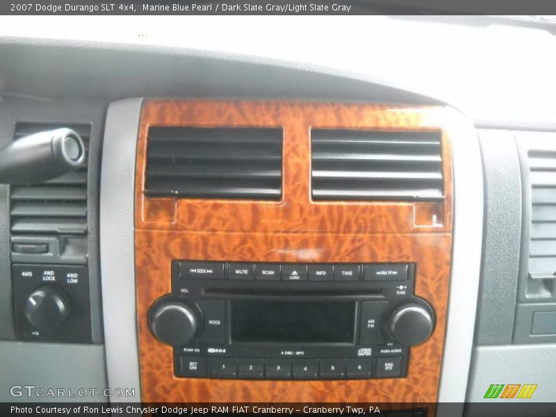 Marine Blue Pearl / Dark Slate Gray/Light Slate Gray 2007 Dodge Durango SLT 4x4