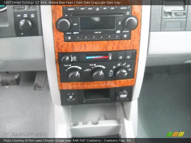 Marine Blue Pearl / Dark Slate Gray/Light Slate Gray 2007 Dodge Durango SLT 4x4