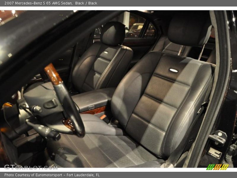 Black / Black 2007 Mercedes-Benz S 65 AMG Sedan
