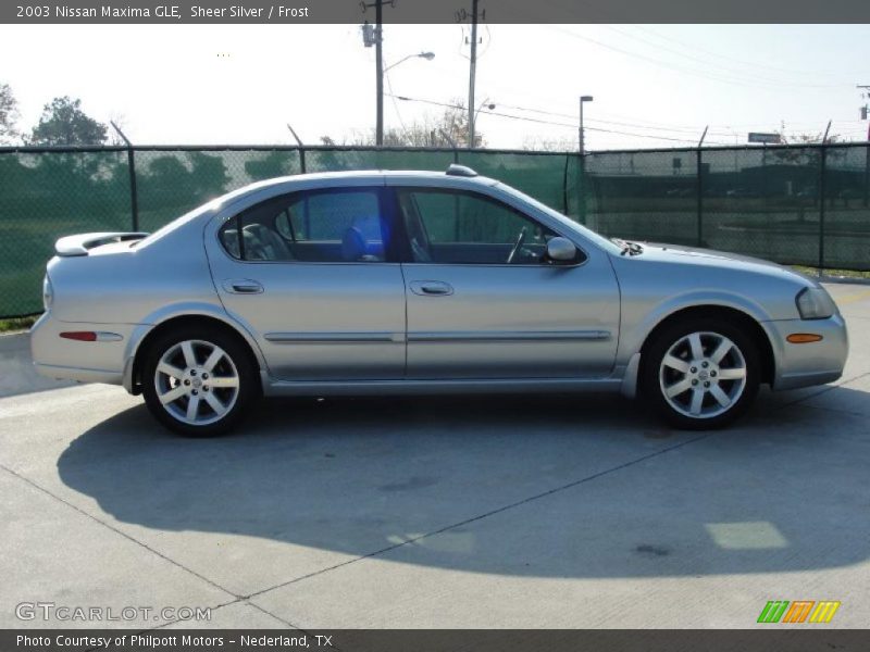 Sheer Silver / Frost 2003 Nissan Maxima GLE