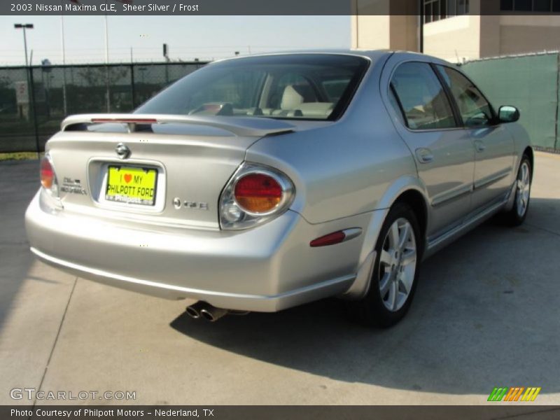 Sheer Silver / Frost 2003 Nissan Maxima GLE