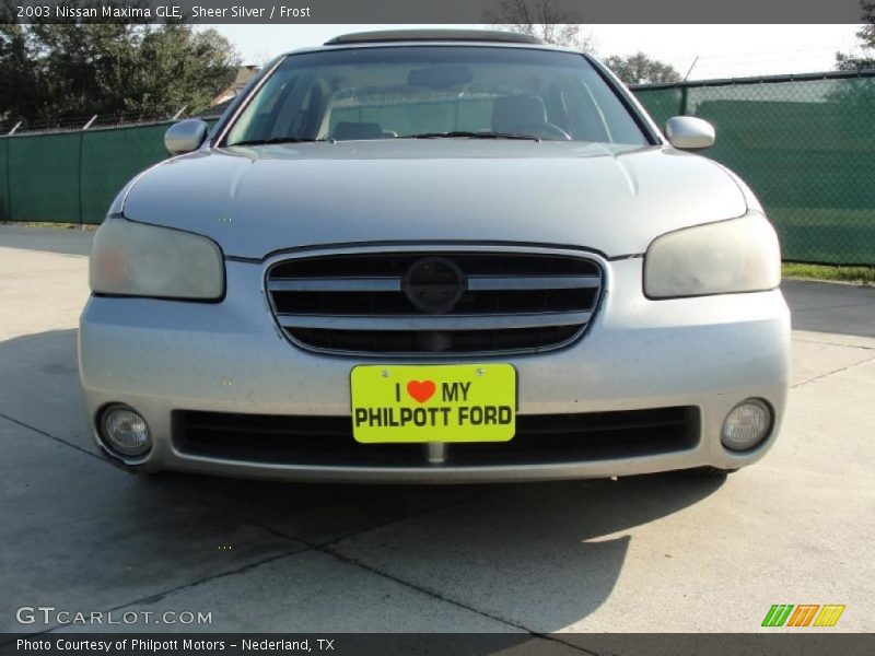 Sheer Silver / Frost 2003 Nissan Maxima GLE