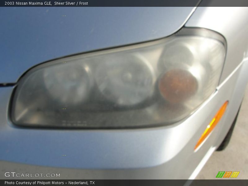 Sheer Silver / Frost 2003 Nissan Maxima GLE