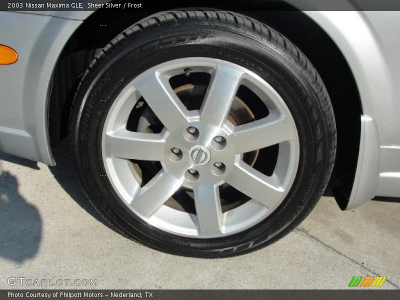 Sheer Silver / Frost 2003 Nissan Maxima GLE