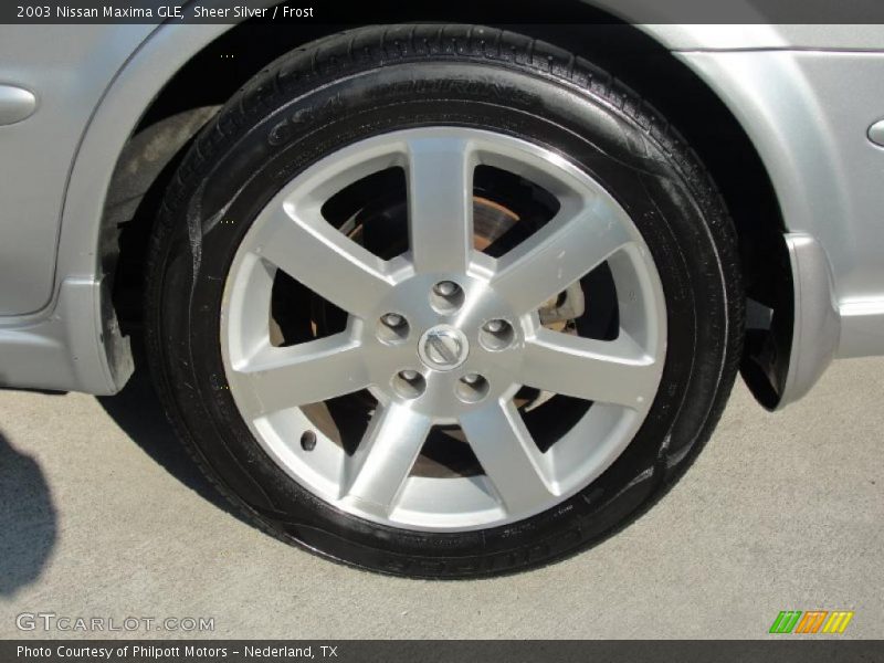 Sheer Silver / Frost 2003 Nissan Maxima GLE