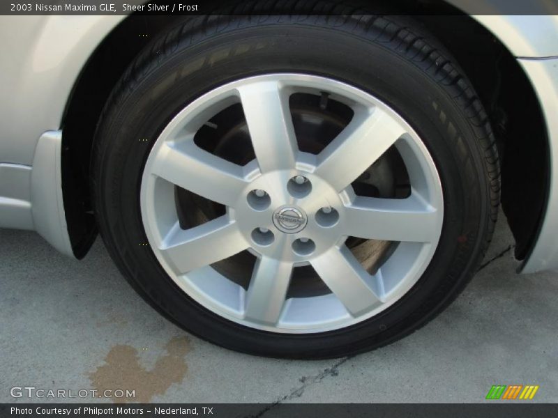 Sheer Silver / Frost 2003 Nissan Maxima GLE