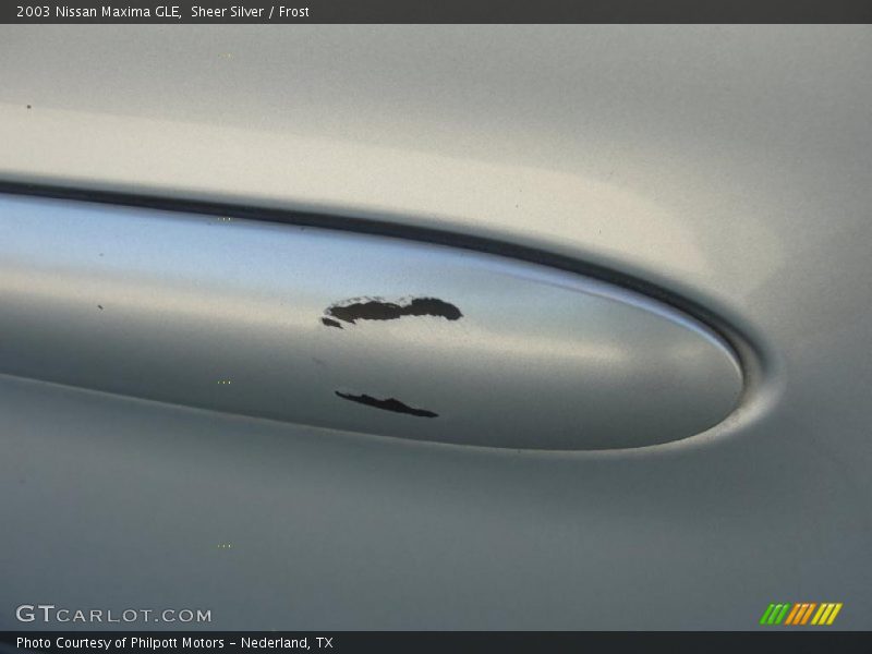 Sheer Silver / Frost 2003 Nissan Maxima GLE