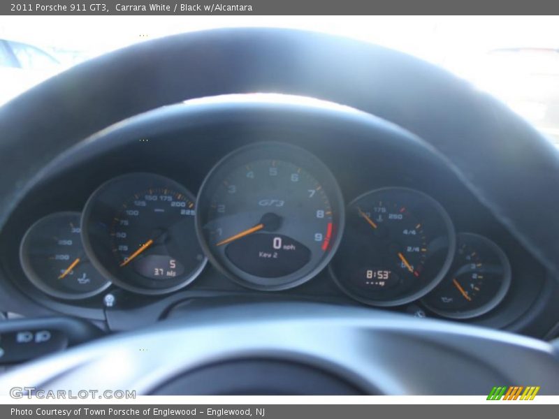  2011 911 GT3 GT3 Gauges