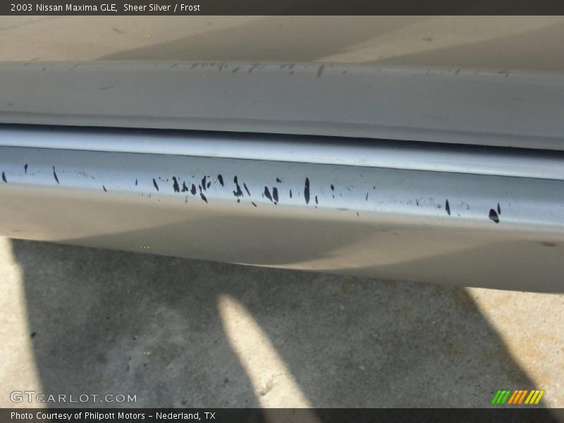 Sheer Silver / Frost 2003 Nissan Maxima GLE