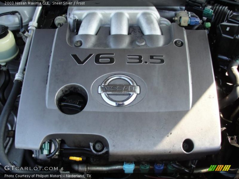 Sheer Silver / Frost 2003 Nissan Maxima GLE