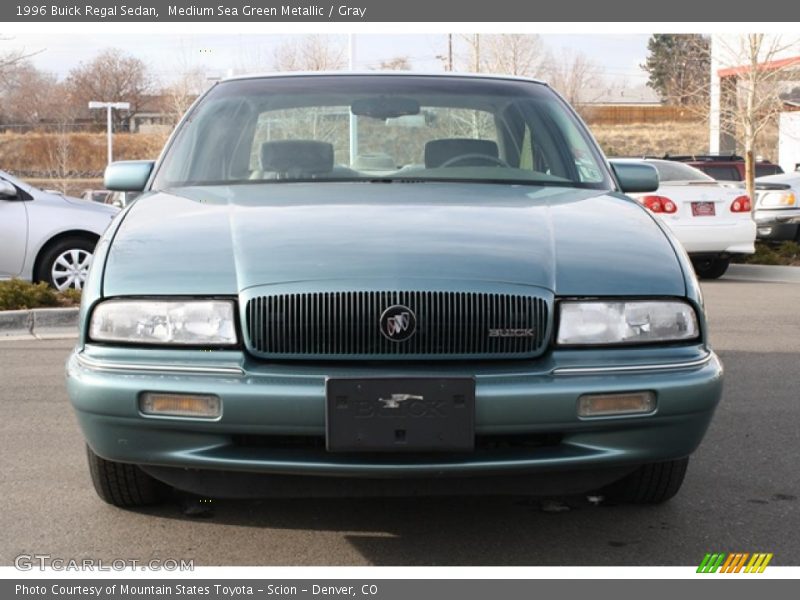 Medium Sea Green Metallic / Gray 1996 Buick Regal Sedan