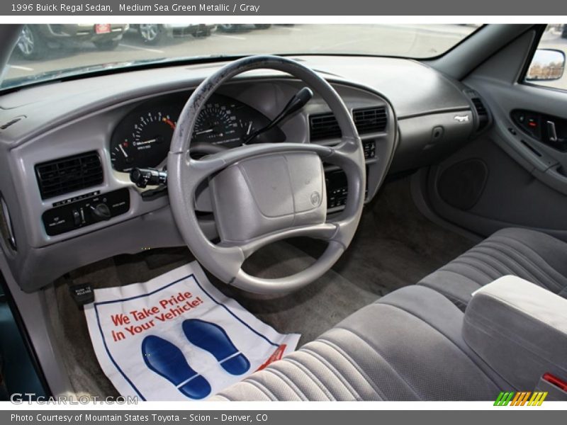 Gray Interior - 1996 Regal Sedan 