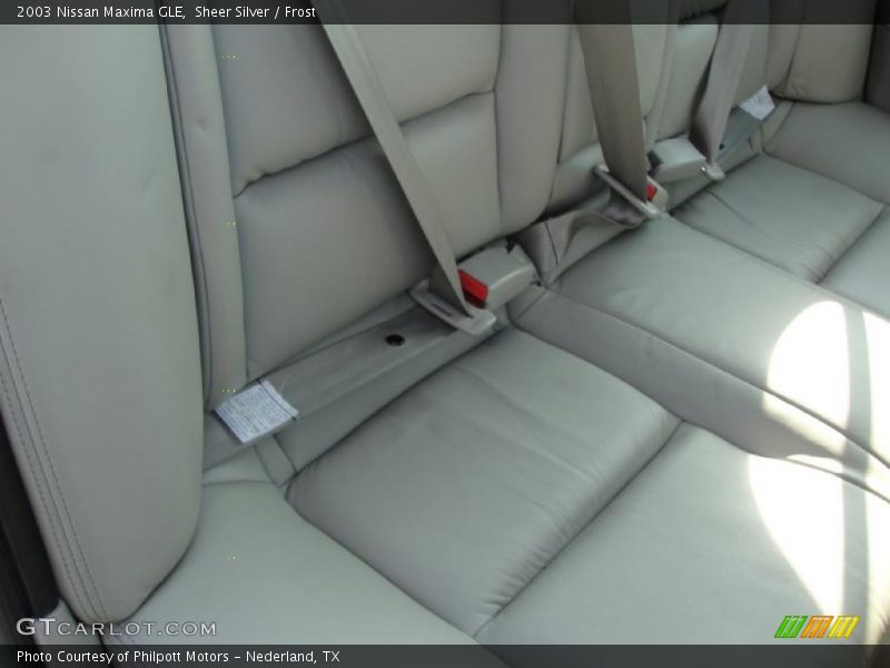 Sheer Silver / Frost 2003 Nissan Maxima GLE