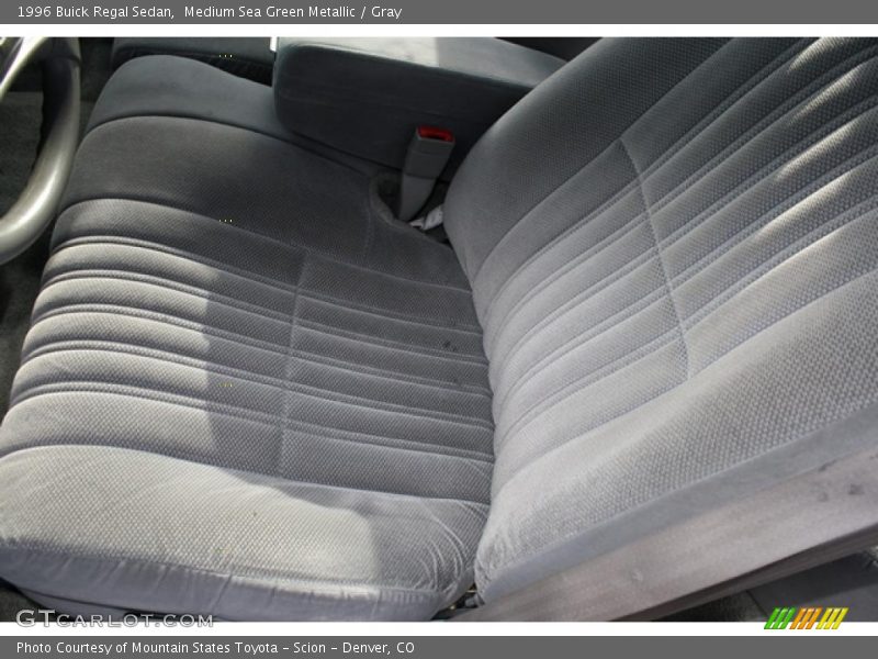 Medium Sea Green Metallic / Gray 1996 Buick Regal Sedan