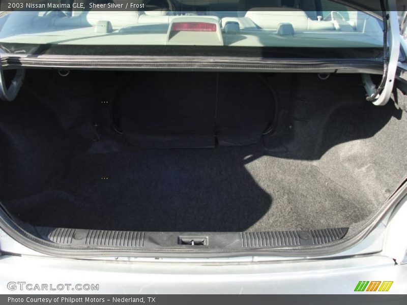 Sheer Silver / Frost 2003 Nissan Maxima GLE
