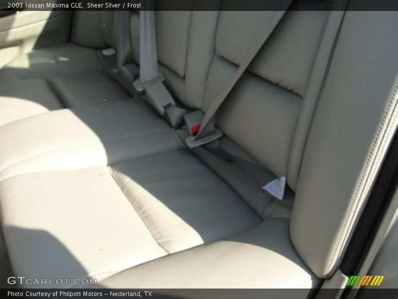Sheer Silver / Frost 2003 Nissan Maxima GLE