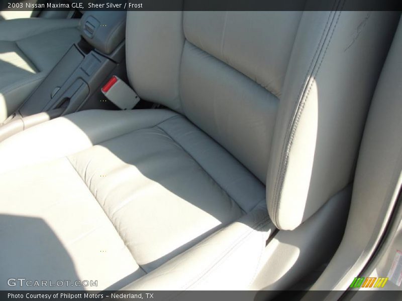 Sheer Silver / Frost 2003 Nissan Maxima GLE