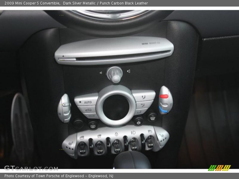 Dark Silver Metallic / Punch Carbon Black Leather 2009 Mini Cooper S Convertible