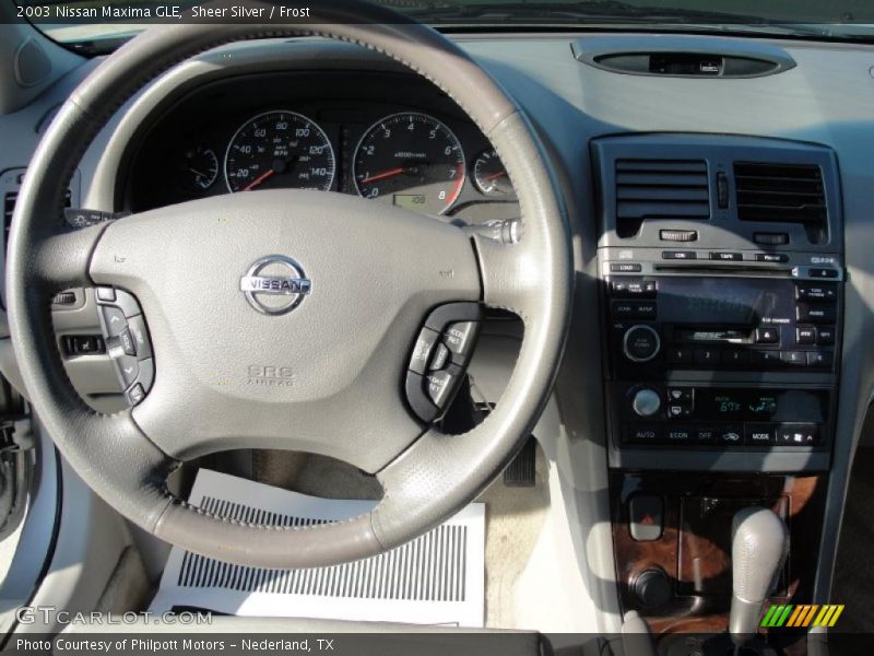 Sheer Silver / Frost 2003 Nissan Maxima GLE