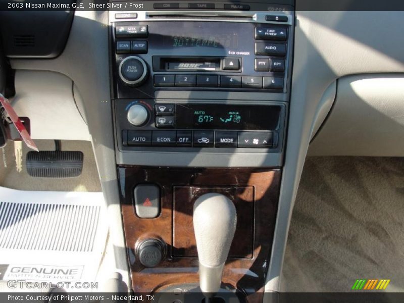 Sheer Silver / Frost 2003 Nissan Maxima GLE