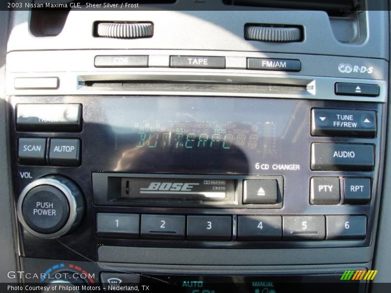 Sheer Silver / Frost 2003 Nissan Maxima GLE