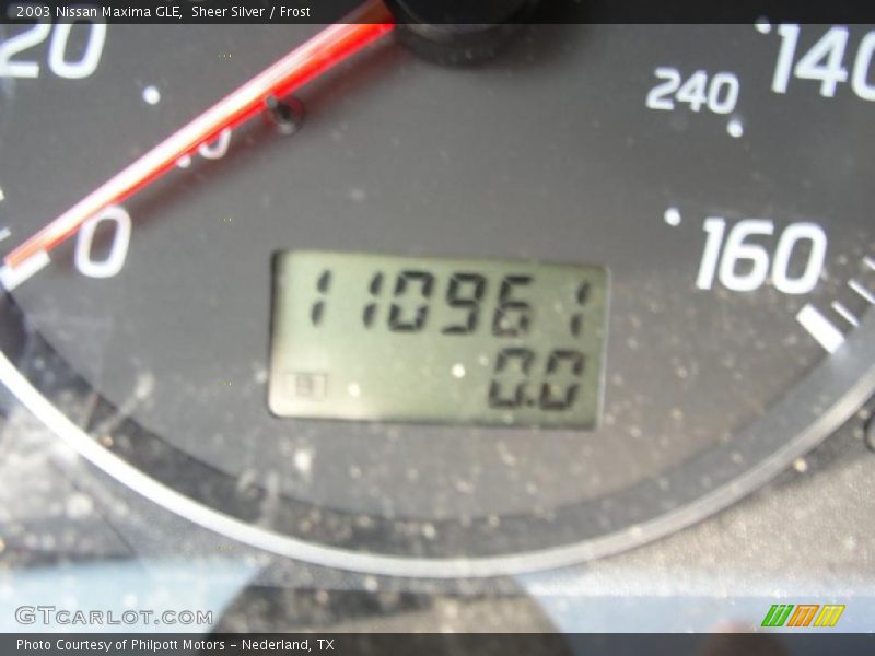 Sheer Silver / Frost 2003 Nissan Maxima GLE