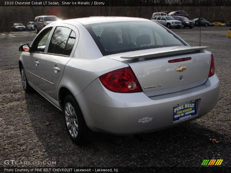 Silver Ice Metallic / Ebony 2010 Chevrolet Cobalt LT Sedan