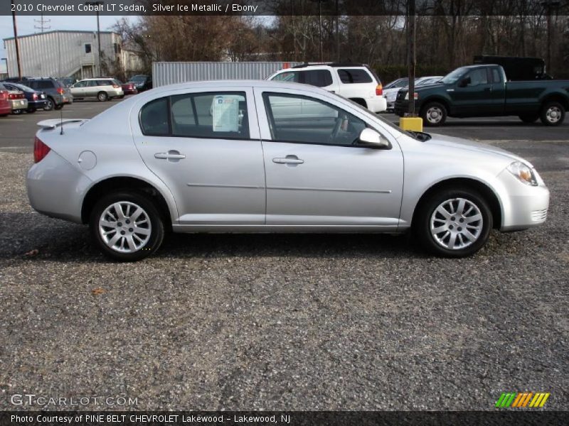 Silver Ice Metallic / Ebony 2010 Chevrolet Cobalt LT Sedan