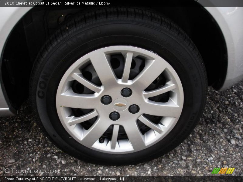 Silver Ice Metallic / Ebony 2010 Chevrolet Cobalt LT Sedan