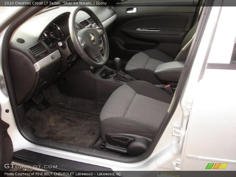 Silver Ice Metallic / Ebony 2010 Chevrolet Cobalt LT Sedan