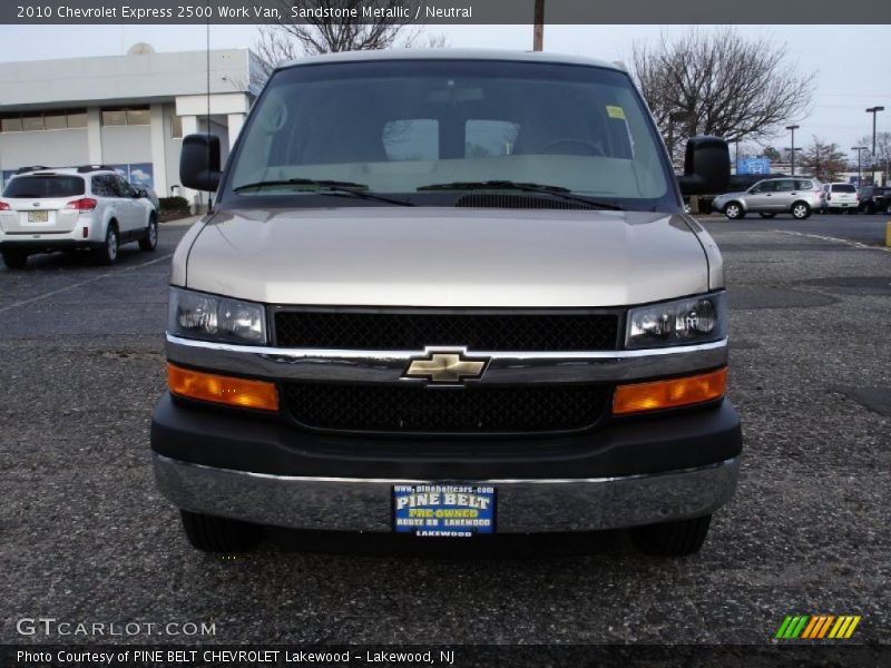 Sandstone Metallic / Neutral 2010 Chevrolet Express 2500 Work Van