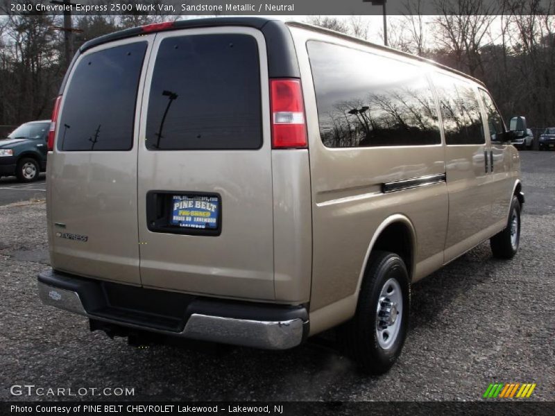  2010 Express 2500 Work Van Sandstone Metallic