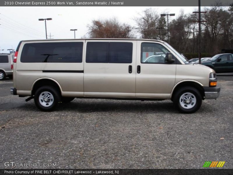 Sandstone Metallic / Neutral 2010 Chevrolet Express 2500 Work Van