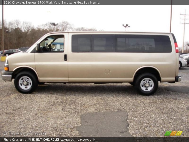 Sandstone Metallic / Neutral 2010 Chevrolet Express 2500 Work Van