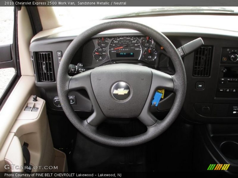 Sandstone Metallic / Neutral 2010 Chevrolet Express 2500 Work Van