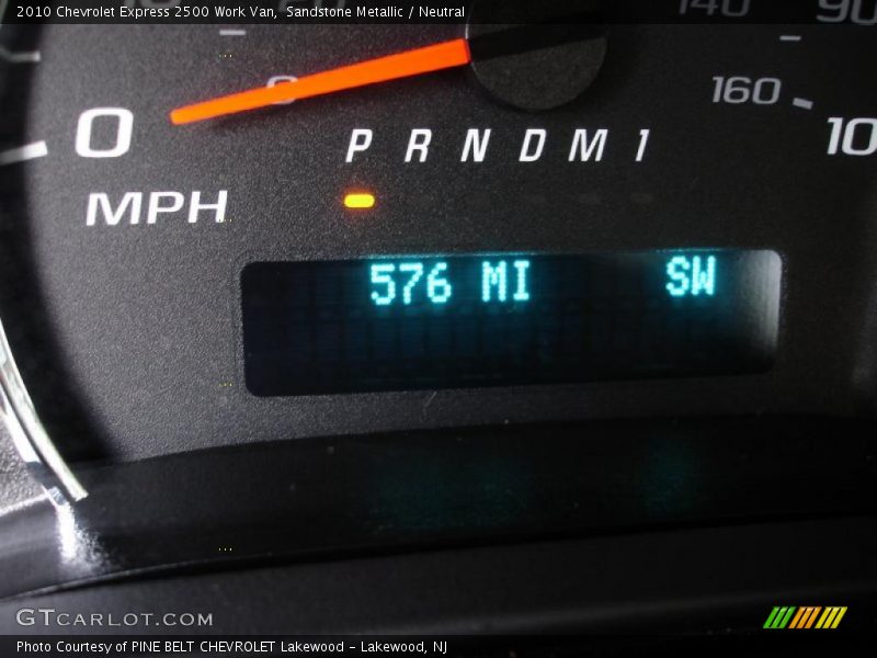 Sandstone Metallic / Neutral 2010 Chevrolet Express 2500 Work Van