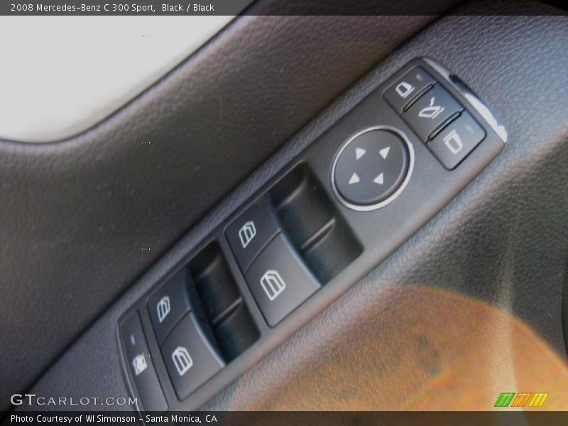 Black / Black 2008 Mercedes-Benz C 300 Sport