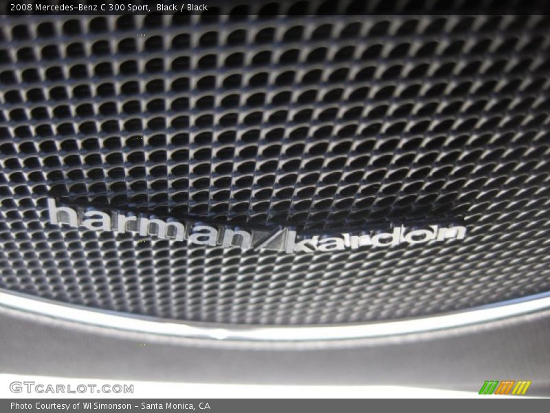 Black / Black 2008 Mercedes-Benz C 300 Sport