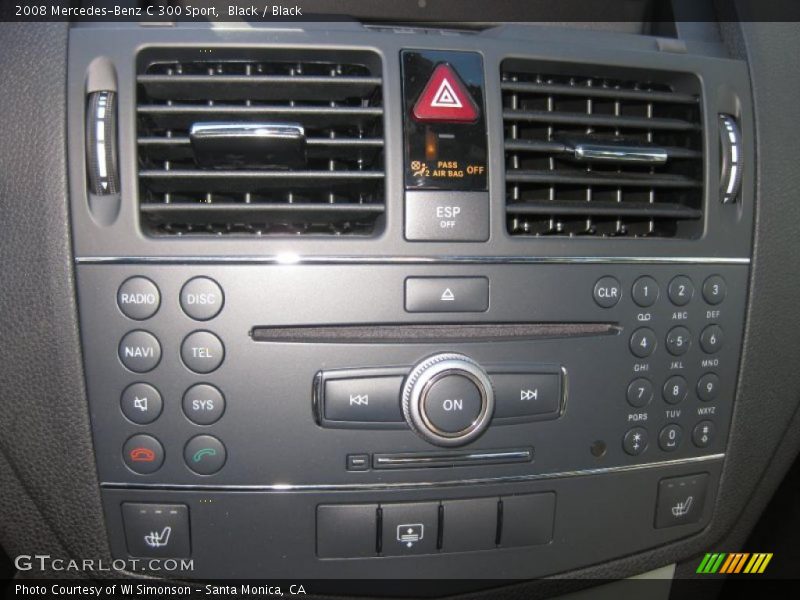 Black / Black 2008 Mercedes-Benz C 300 Sport