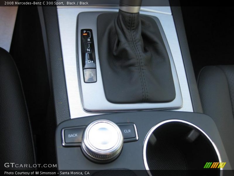 Black / Black 2008 Mercedes-Benz C 300 Sport