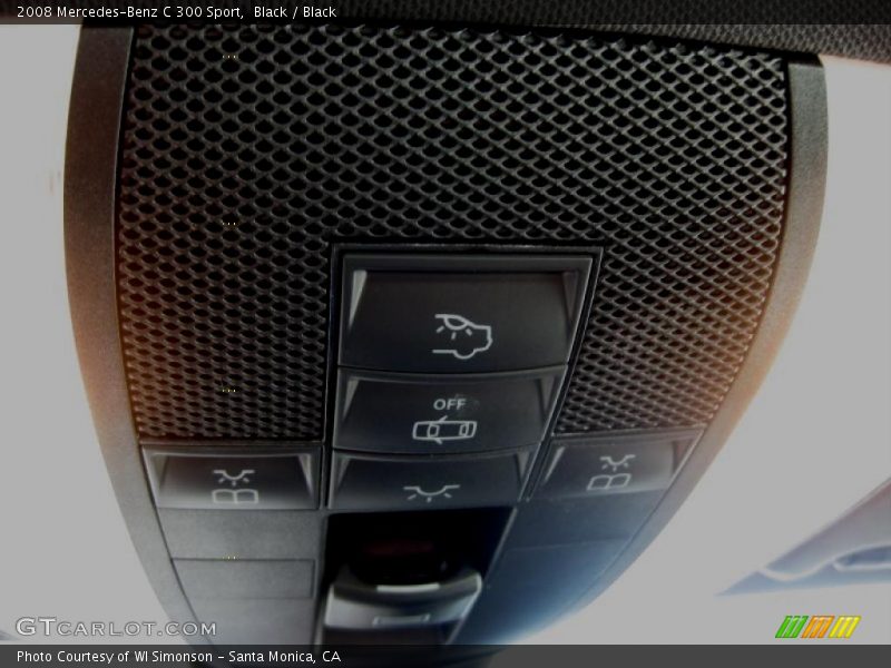 Black / Black 2008 Mercedes-Benz C 300 Sport