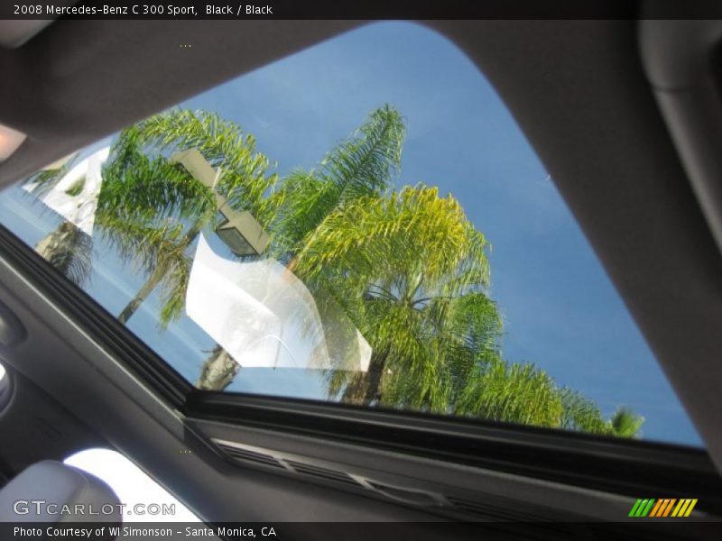 Black / Black 2008 Mercedes-Benz C 300 Sport